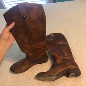 Frye Melissa knee riding boots